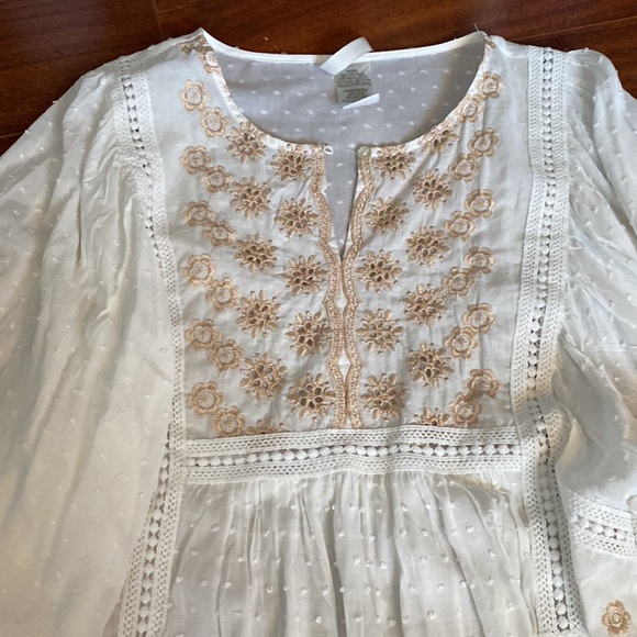 White long sleeve tunic - Picture 2 of 3